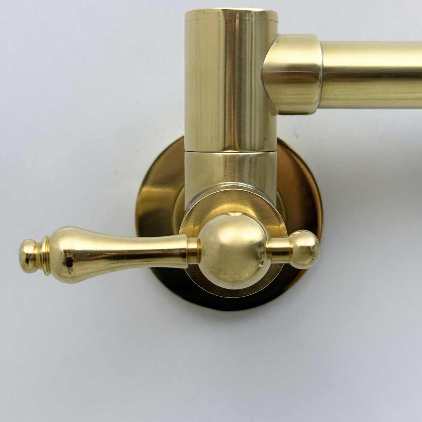 Unlacquered Brass Pot Filler