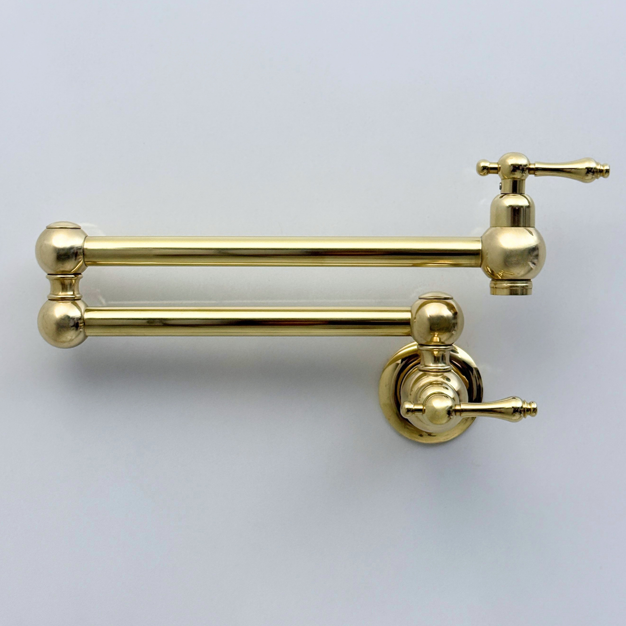 Unlacquered Brass Pot Filler