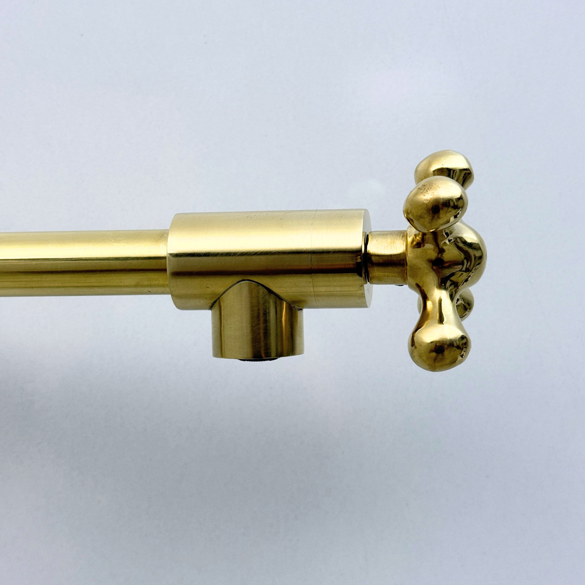 Unlacquered Brass Pot Filler 