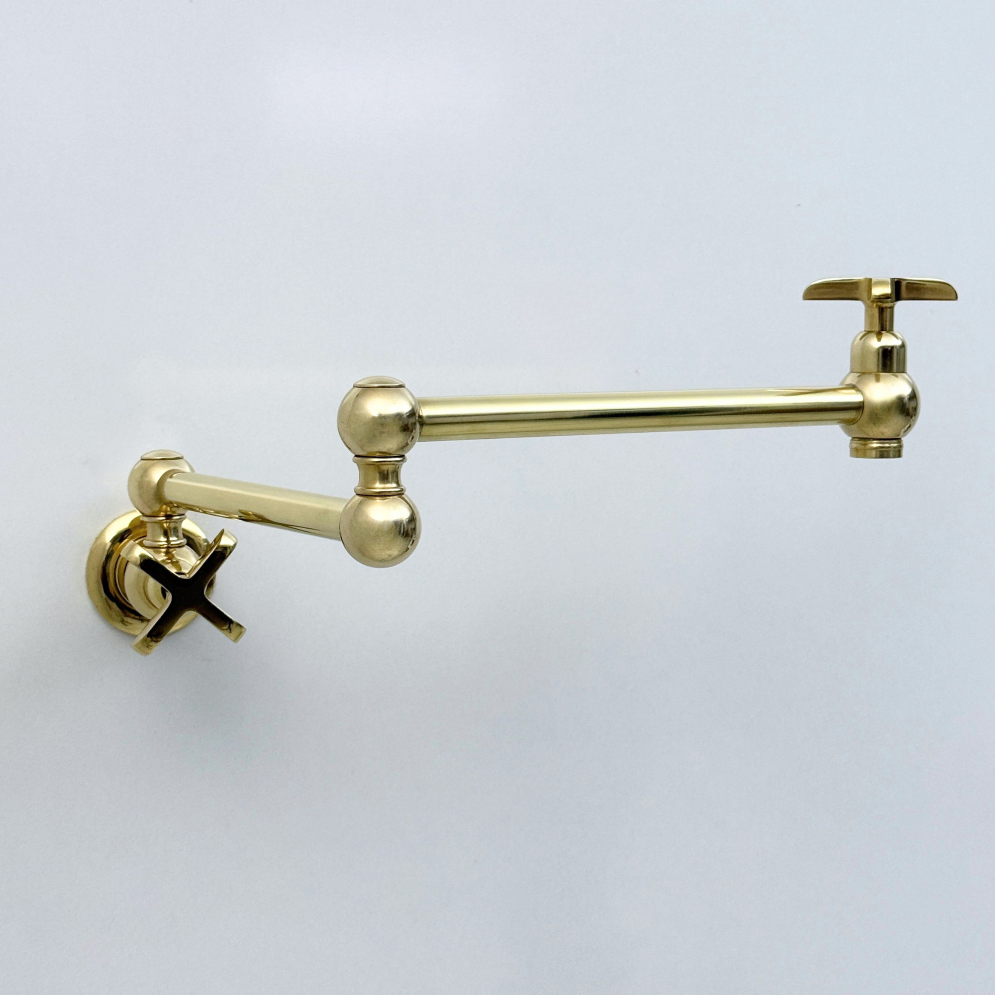 Unlacquered Brass Pot Filler