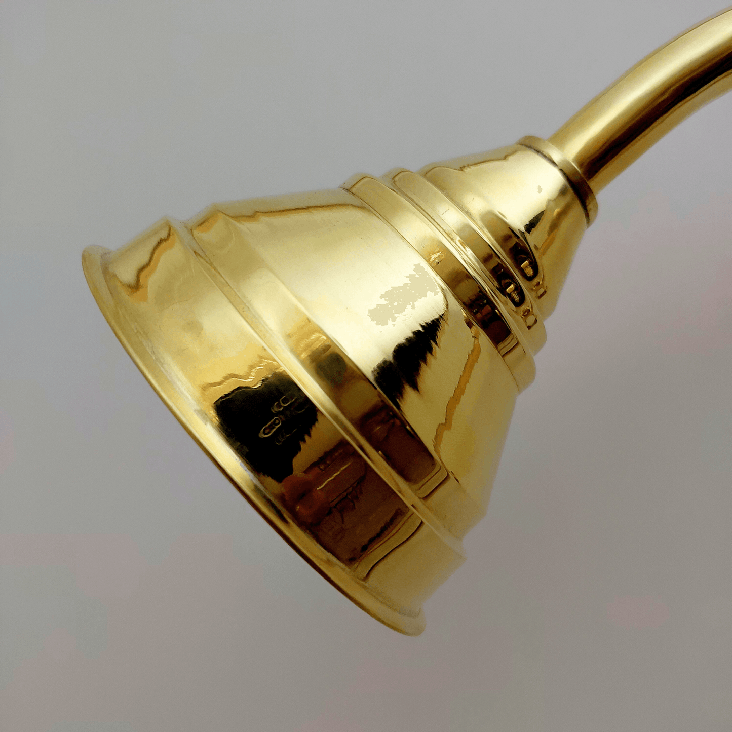 Unlacquered Brass Shower System with Round Shower Head and Lever Handles - Ref: ATLASS48