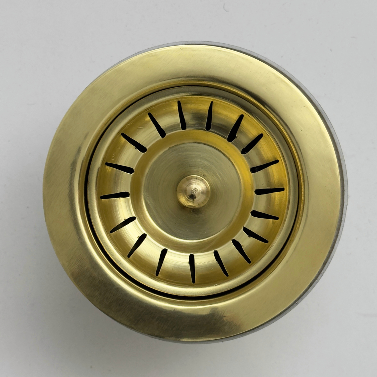 Unlacquered Brass Sink Strainer