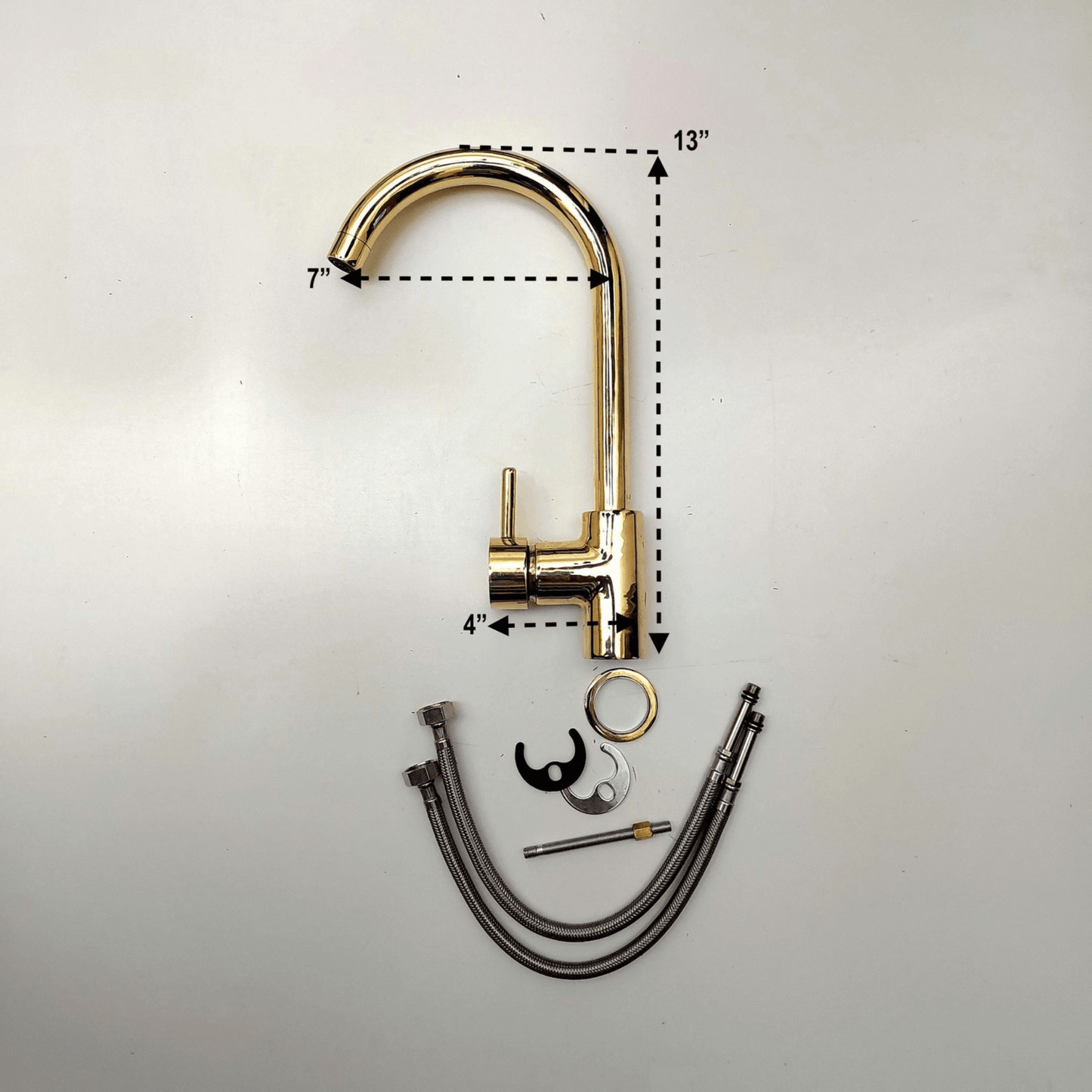 Unlacquered Brass Sink with Matching Faucet, Drop-in Solid Brass Hammered Brass with Sink Strainer - Ref: SN005B