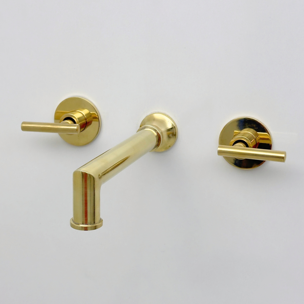 Unlacquered Brass Wall-Mount Tub Filler