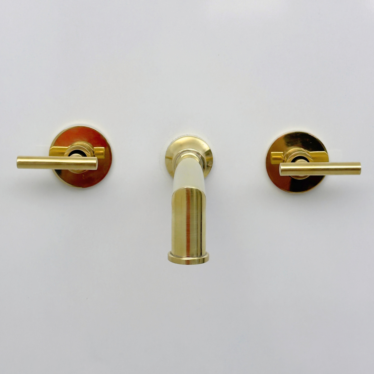Unlacquered Brass Wall-Mount Tub Filler