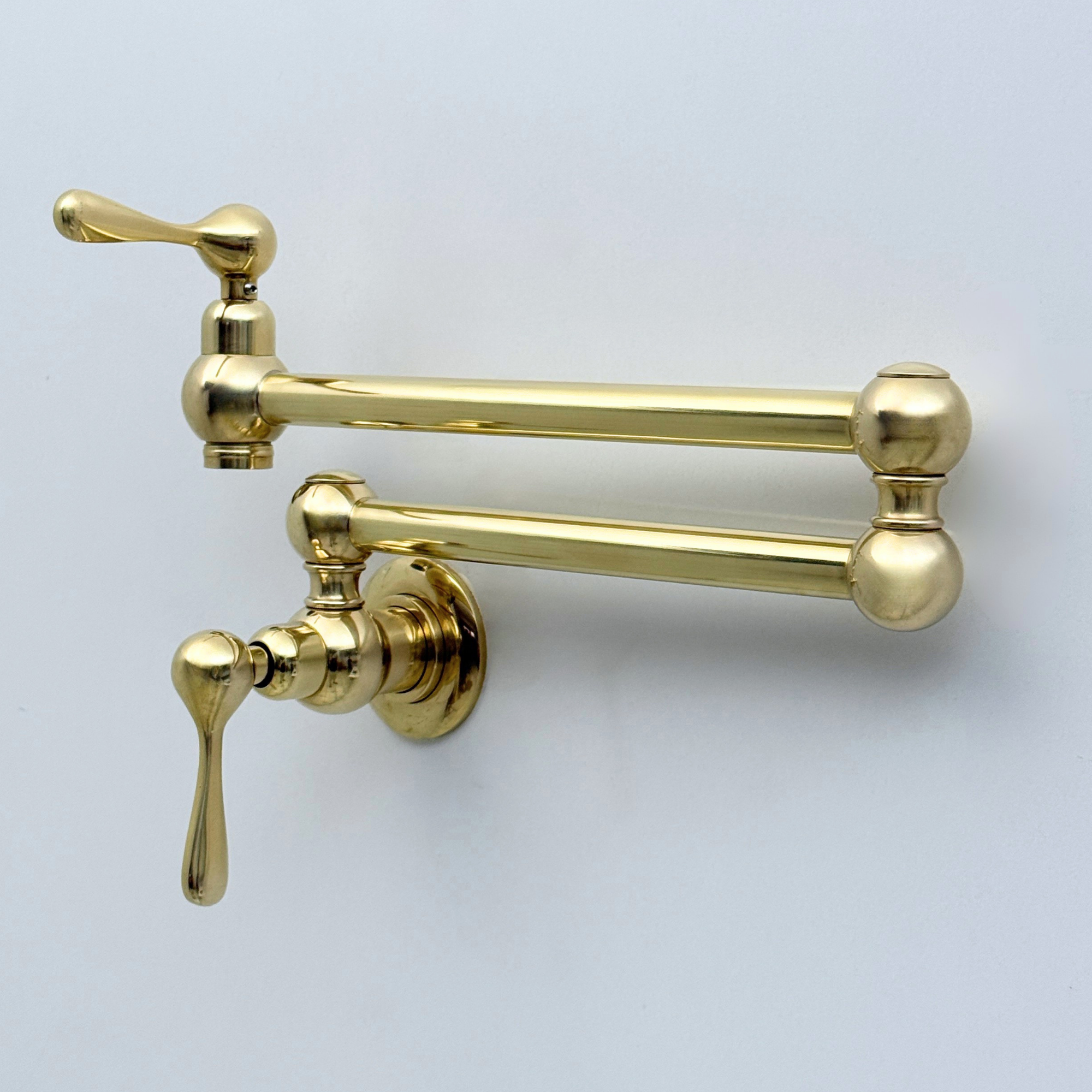 Unlacquered Brass Pot Filler