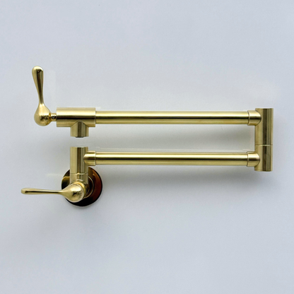 Unlacquered Brass Pot Filler