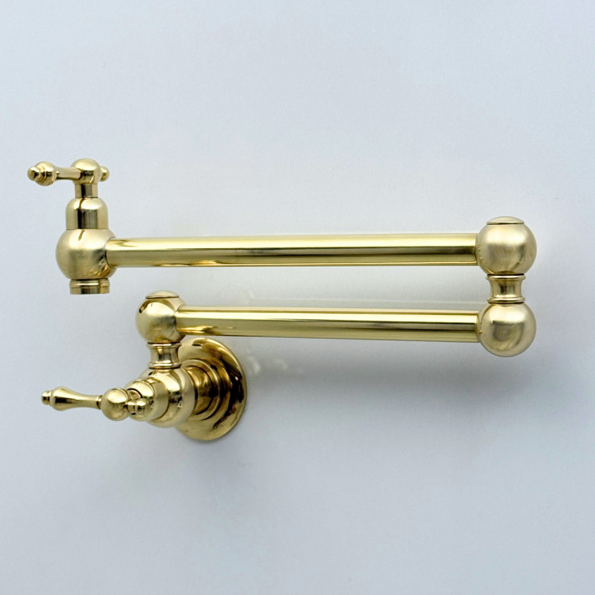 Unlacquered Brass Pot Filler