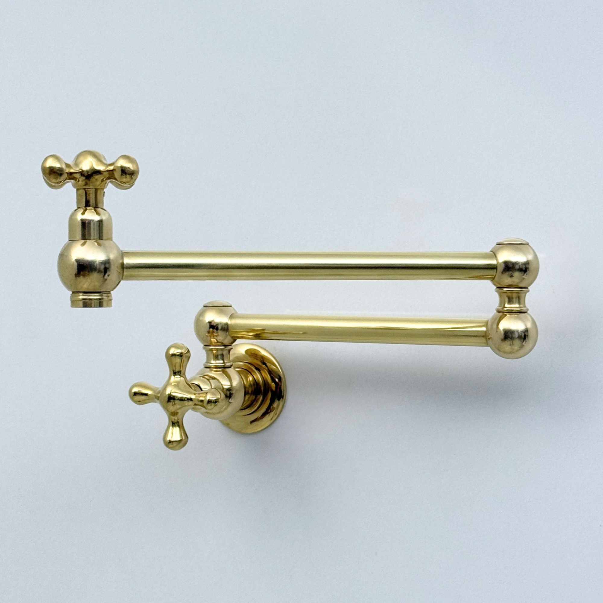 Unlacquered Brass Pot Filler