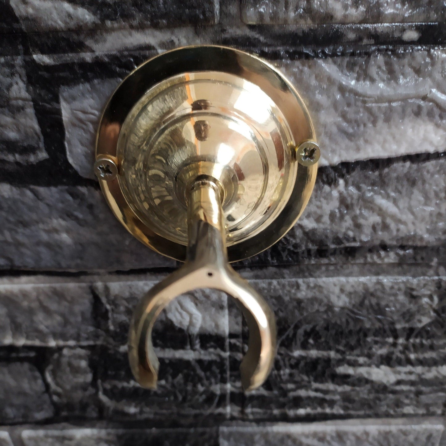 Antique Brass Shower System with Bath Faucet, Handheld Shower, and 3 Handles - Ref: ATLASS25