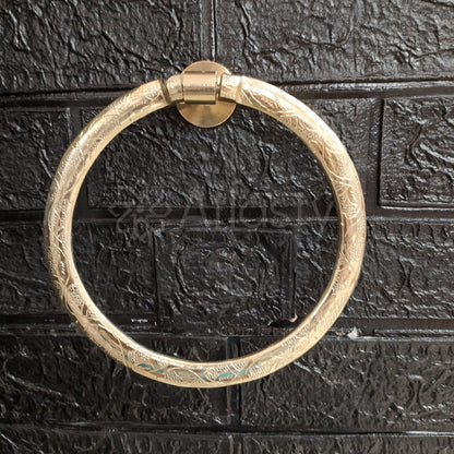 Solid Brass Towel Holder For Bathroom
