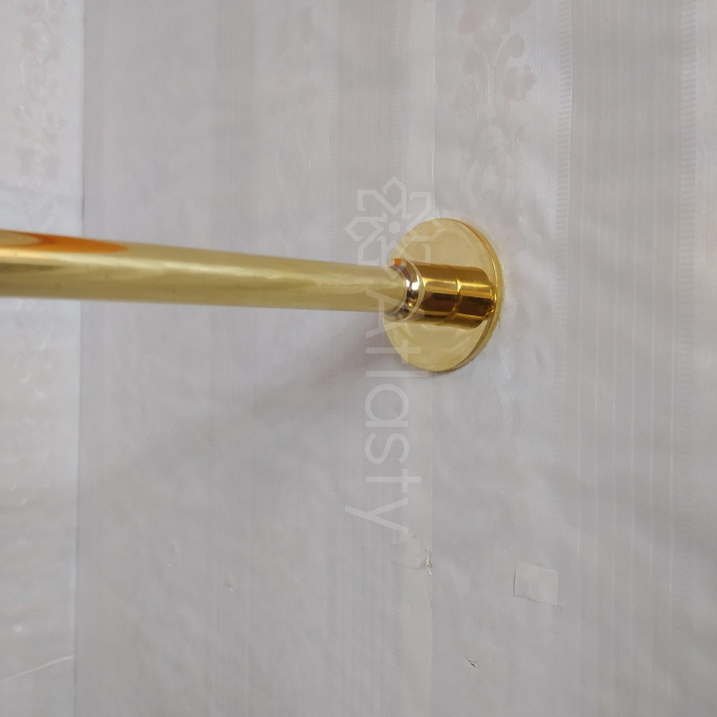Brass Round Shower Head with Brass Straight Arm, Outdoor and Indoor showerhead